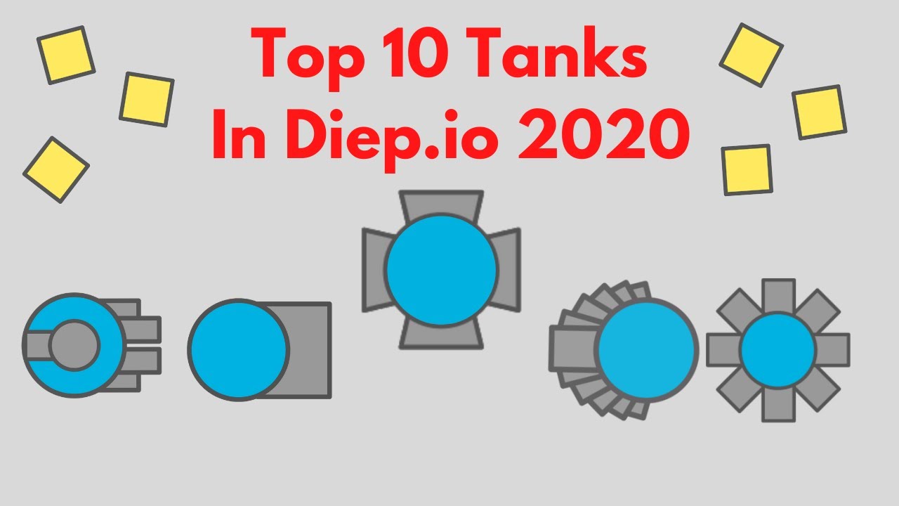 Top 10 Tanks In Diep.io 2020 