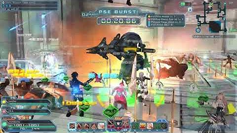 PSO2 - PSE Bursts in Ultimate Quest