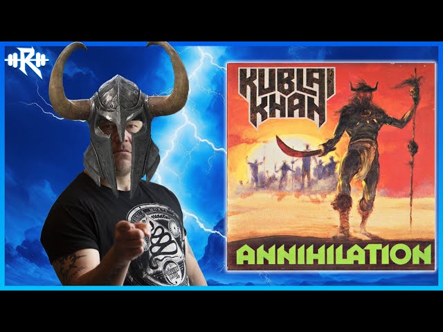 Kublai Khan - thrash metal classic LP unboxing [album review