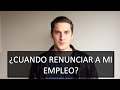 ¿TE CONVIENE RENUNCIAR A TU EMPLEO PARA SER FULL TIME?