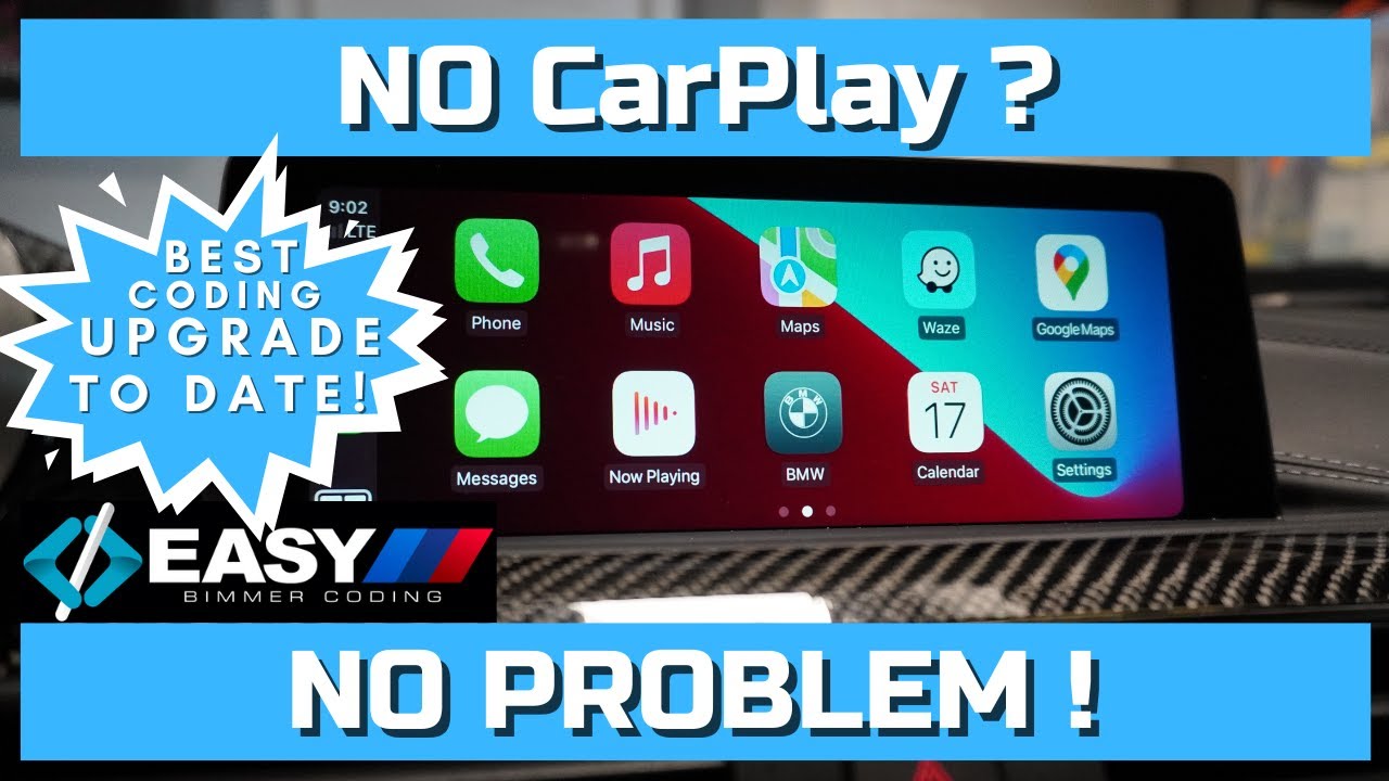 BMW Apple Carplay FULLSCREEN + EASY UNLOCK - Easy Bimmer Coding