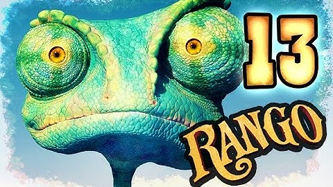 Rango Walkthrough Part 13 -- 100% Items (PS3, X360, Wii) Level 9 - Alien Showdown (Final Boss)