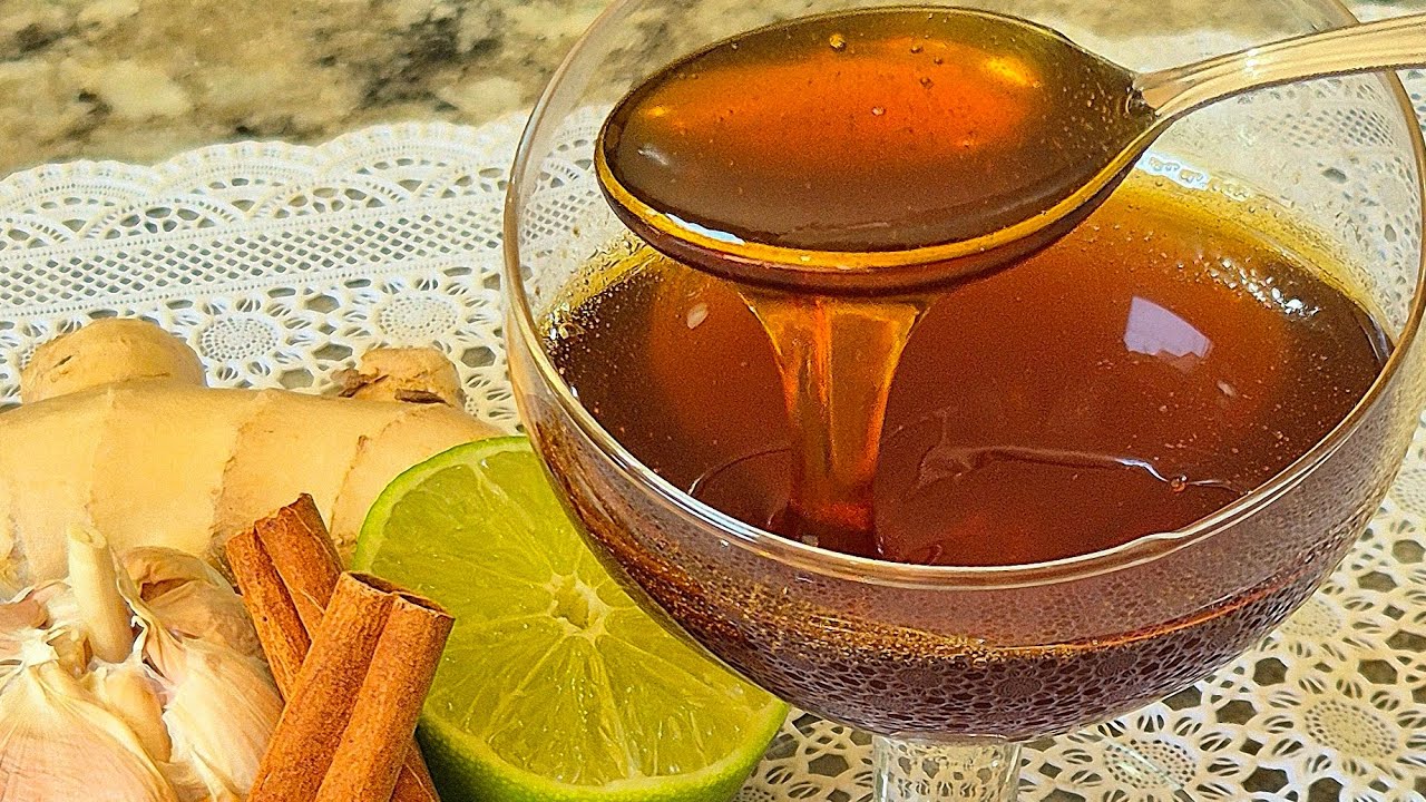 XAROPE CASEIRO PODEROSO CONTRA GRIPE, TOSSE E RESFRIADO ALÍVIO EM POUCOS DIAS