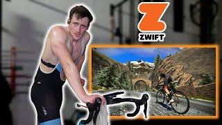 SAVAGE | Alpe Du Zwift Attempt (Cat C Rider) |  Breakdown & Vlog