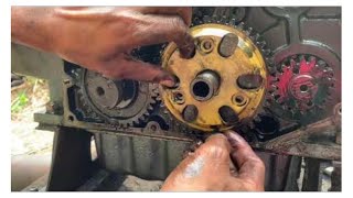 Engine repair 24 HP china diesels | engine Extra noise problem solved.