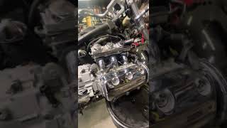 Honda Valkyrie engine removal