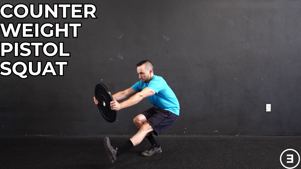 Counterweight Pistol Squat - YouTube