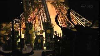 Soyuz TMA-08M-Expedition 35  launch