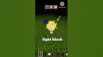 light block #minecraft #krgeming9