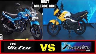 2020 Hero Passion Pro 110 BS6 Vs Tvs Victor 110 BS6 🔥 Price || Features ||  Detail Comparison✔️✔️