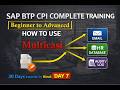 SAP CPI Multicast Explained with Real Time Example | Day 7 | Hindi | #sapcpi | SAP CPI