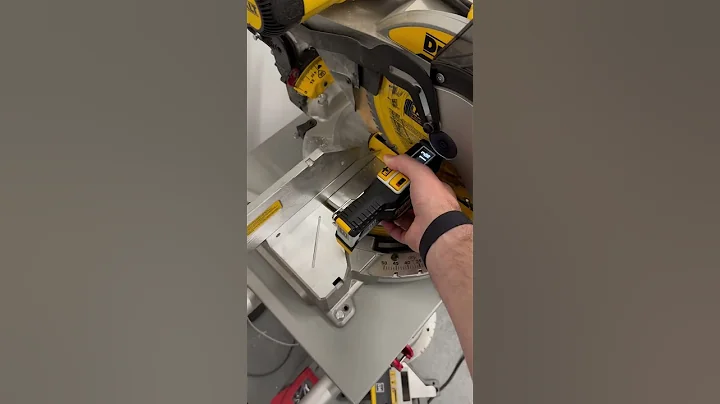 Quick miter saw adjustments with the T1 Tomahawk digital tape measure