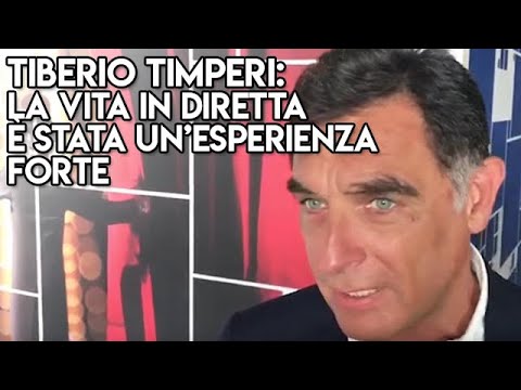 Tiberio Timperi: La vita in diretta un'esperienza forte, ora guardo al futuro