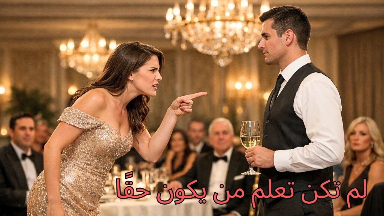 «لماذا تعمل نادلًا؟» أهانته أمام الجميع… ولم تكن تعلم أنه صاحب الفندق!  قصة مؤثرة