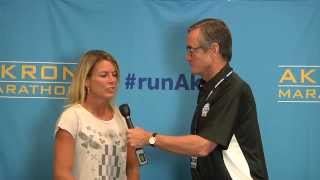 Akron Marathon Elite Athlete Interview - Kristy Kenna