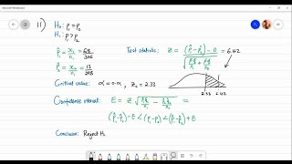 Test the given claim. Identify the null hypothesis, alternative hypothesis, test statistic, P-value…