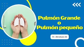 ¿Pulmón grande o pulmón pequeño?