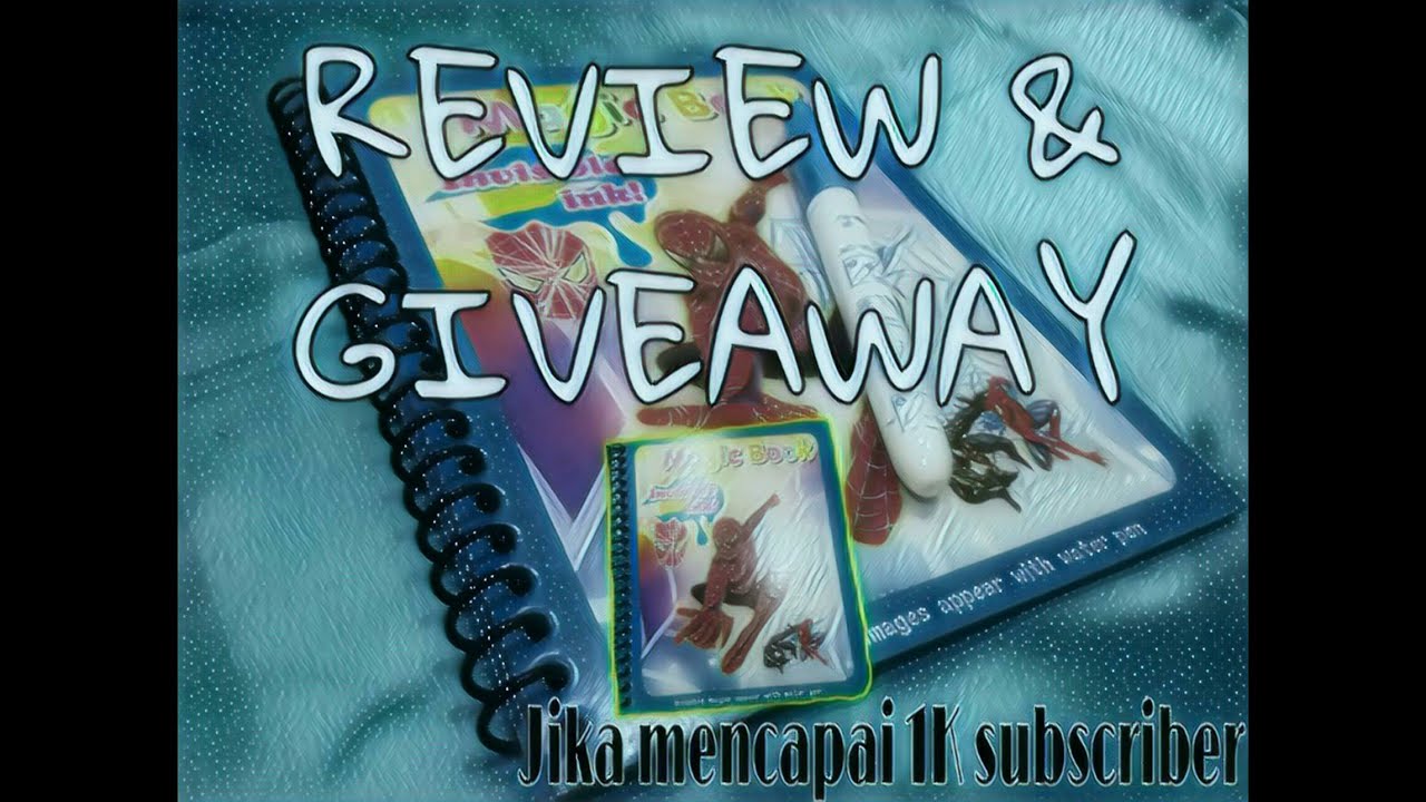 GRATIS!!! Magic Book Buku Gambar Ajaib MURAH / Unboxing GRATIS!!! Magic Book Buku Gambar Ajaib MURAH / Unboxing