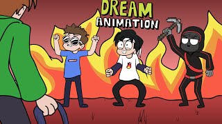 Dream Animation Grand Finale speedrunner vs 3 hunters I Dream Team Minecraft