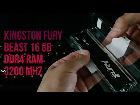 Unboxing & Installing | Kingston Fury Beast 16GB DDR4 RAM 3200 Mhz