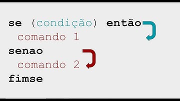 VisuAlg - Estrutura Condicional Composta - se entao