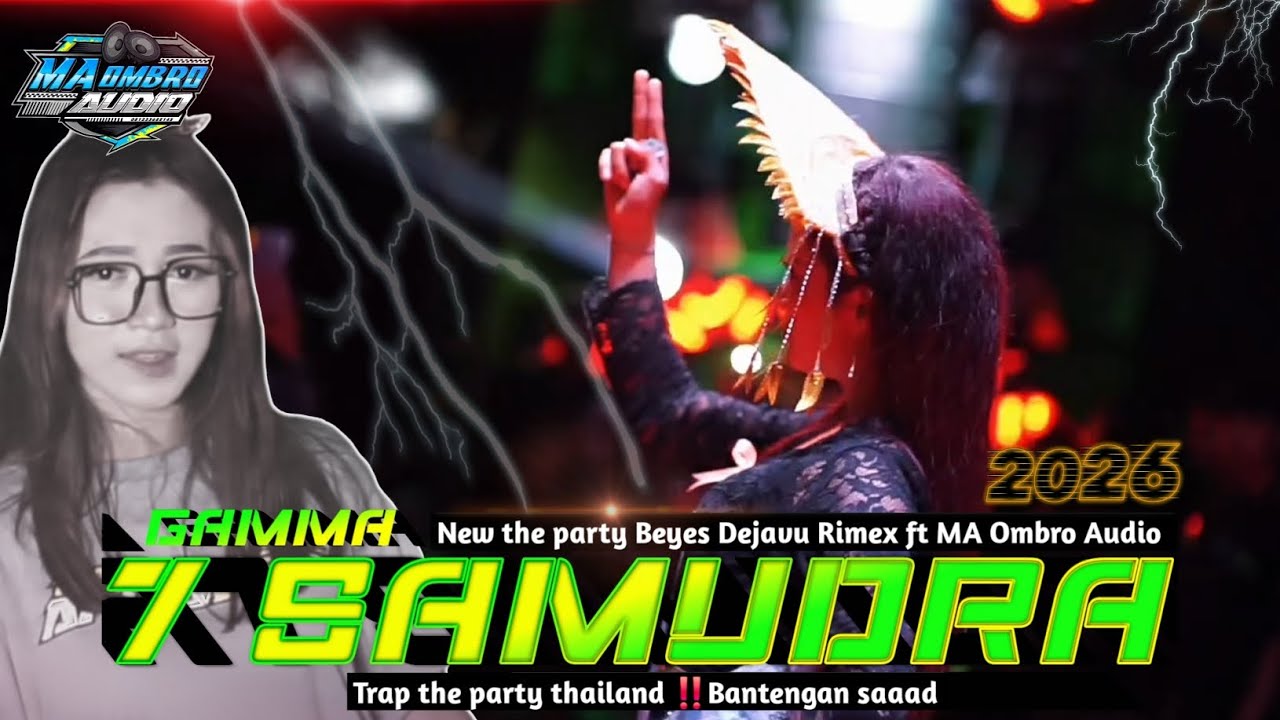 DJ TASSO 7 SAMUDRA‼️GAMMA1‼️ CEK sound TRAP PARTY THAILAND ‼️