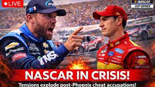 🚨 NASCAR in CRISIS! Ross Chastain ERUPTS at Joey Logano After Phoenix Cheating Controversy!