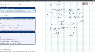 Spring 26: Physics 2 Chapter 2 tutorial ( Current Resistance and DC circuits)