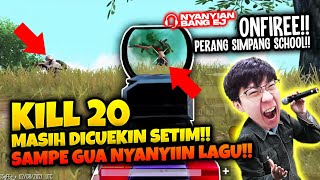 NGEKILL UDAH 20 MASIH DICUEKIN SETIM! KIRAIN BUG MIC! SAMPE NYIPTAIN LAUG BUAT RANDOM! | PUBG MOBILE