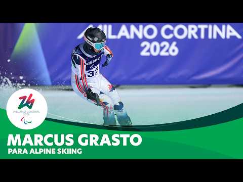 🇳🇴🎿 Norway's Marcus Grasto Competes in Men’s Downhill Standing Final at Milano Cortina 2026