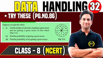 TRY THESE (Page No 86) Question 1 Data Handling Class 8 maths NCERT Chapter 5