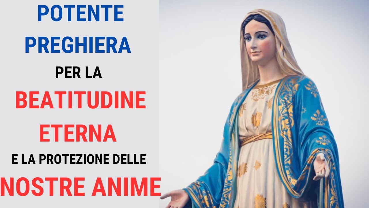 Miracolosa Preghiera alla Madonna in caso di malattia - YouTube