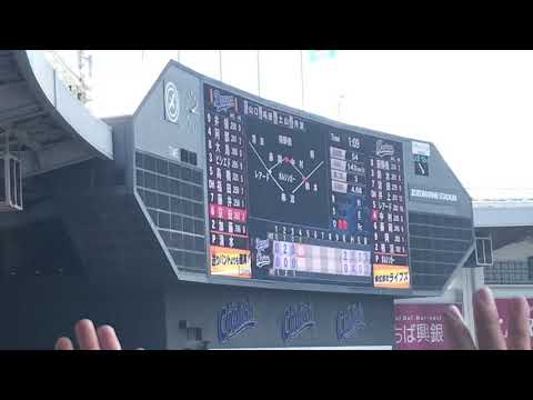 2019 06-16 ドラゴンズ4回表 京田 ライト前タイムリー（ZOZOマリン【千葉ロッテ2回戦】）