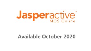 Jasperactive MOS Online - Release Announcement