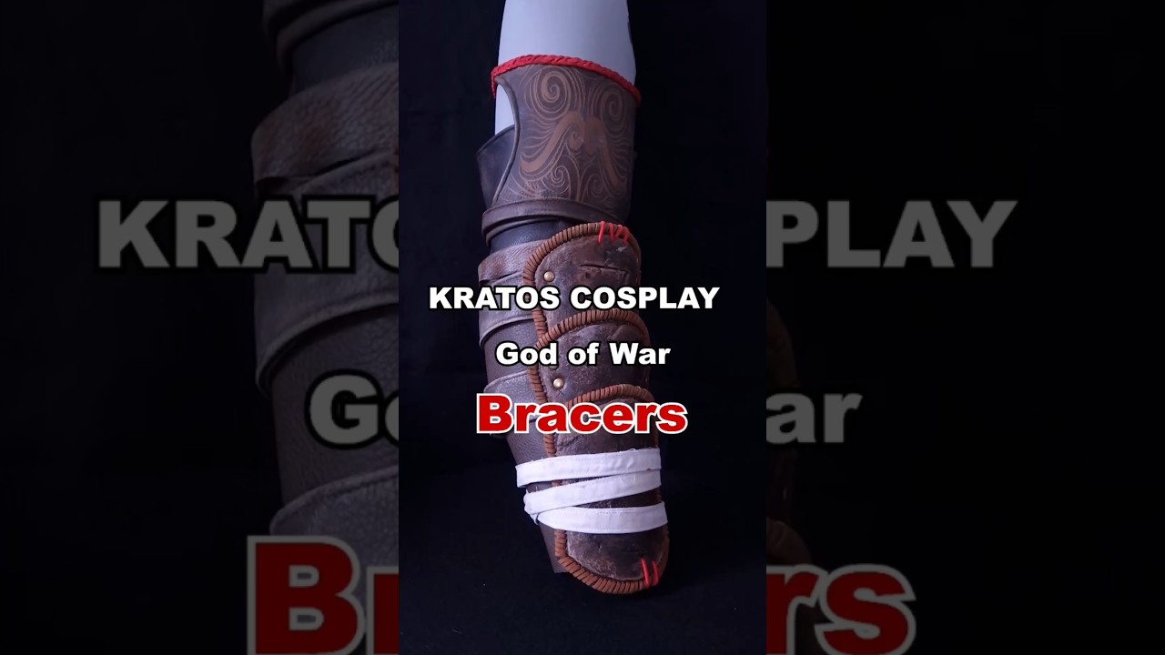 The full crafting video on my channel! #cosplay #kratos #godofwar #creative #art #diy