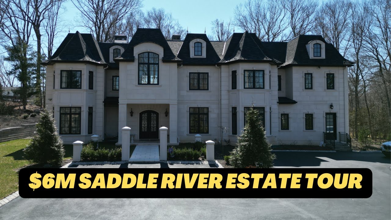 6M Saddle River Estate Tour Vlog 55 YouTube