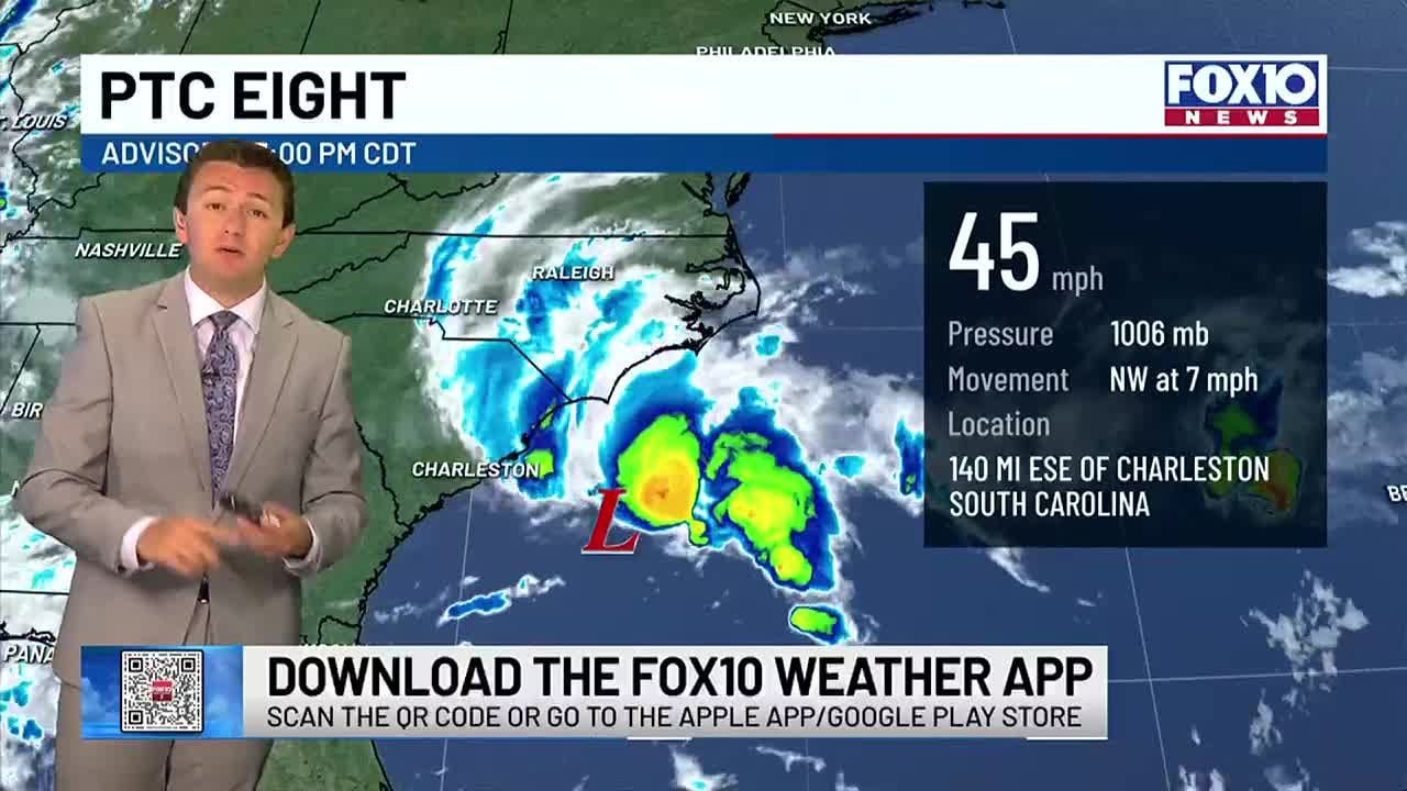 An unsettled pattern to start the week - YouTube