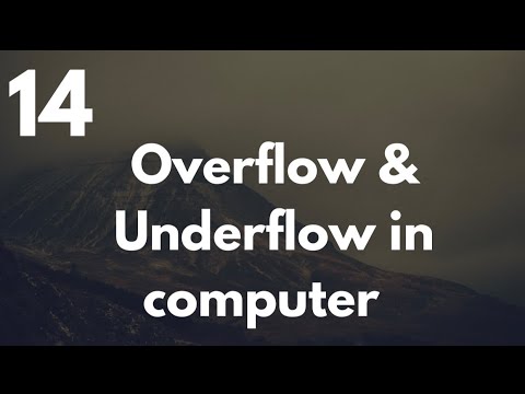 Over Flow and Under Flow in Computer