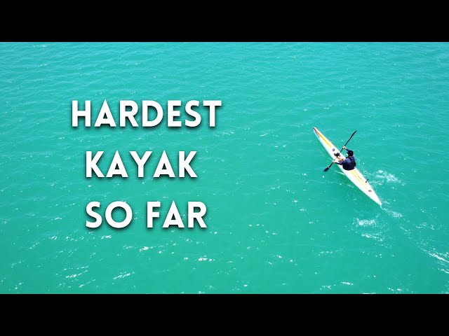 Surfski Kayak Beginner - it was TOUGH