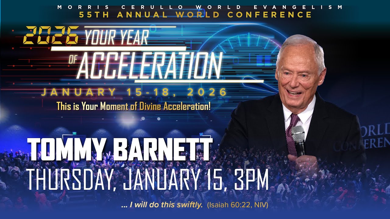 Pastor Tommy Barnett – Thursday, January 15th at 3PM