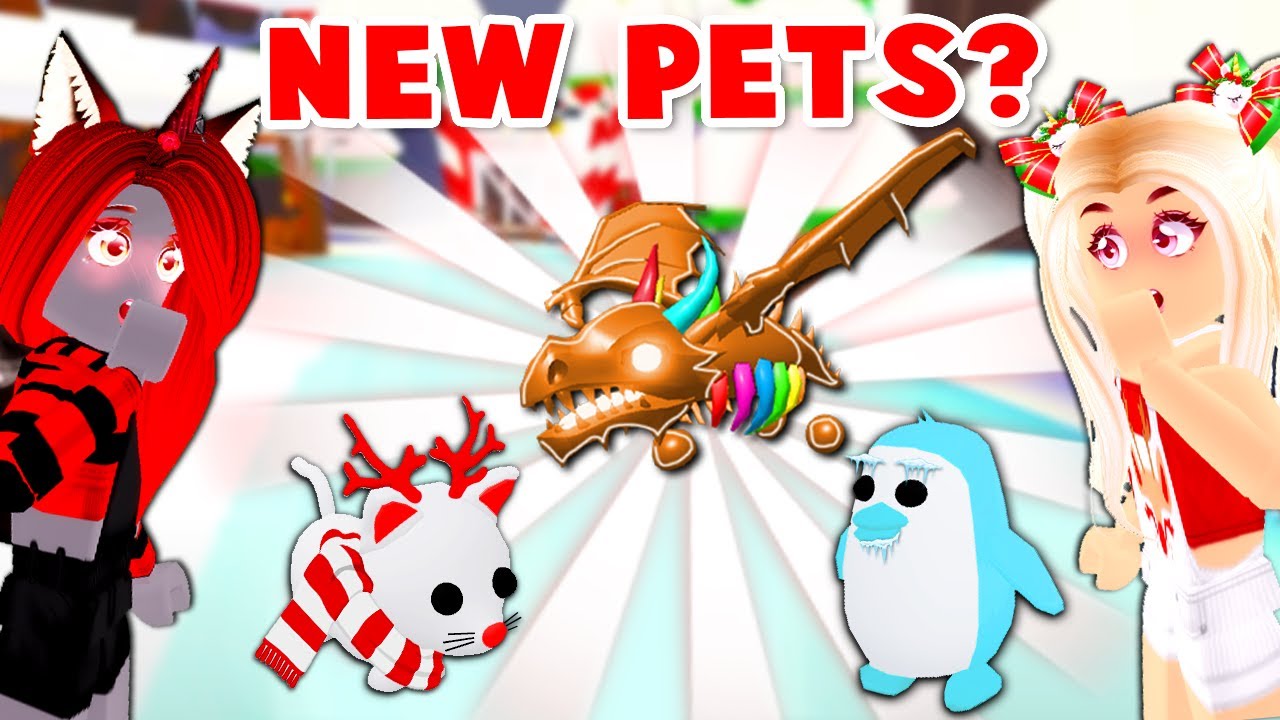 What Will The NEW Christmas Egg AND Legendary Pets Look Like?! In Adopt