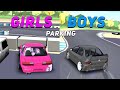 Girls vs boys parking in fr legends