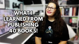 What I've learned from selfpublishing 40 books!