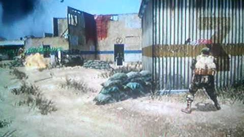 Cod black ops: firing range flaming tomahawk