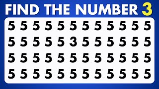 Test Your Vision! Can YOU Find the Odd Numbers in this Puzzle Quiz?