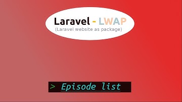 LWAP (Laravel website as package) - Episode list