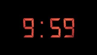 RED DIGITAL 10 MINUTE COUNTDOWN (SAMPLE)