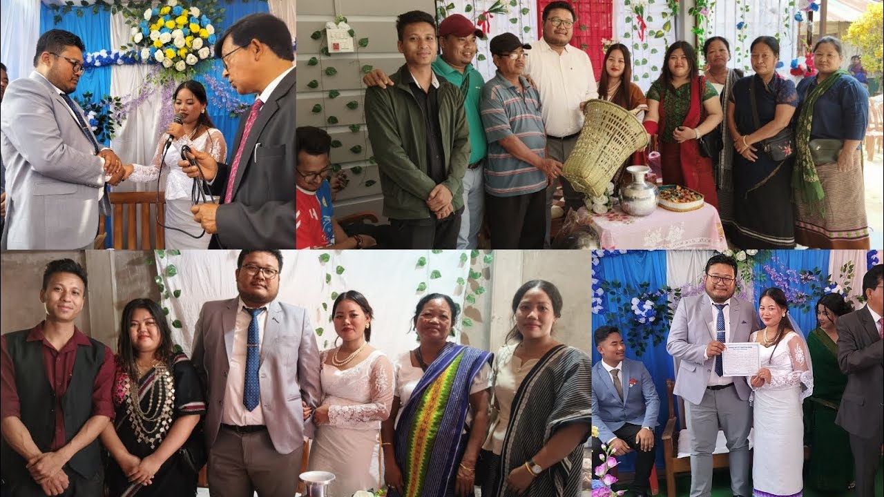 Hiranmoy Reang& Enisha Reang  ||Bru reang Christian wedding||@enishareang4824