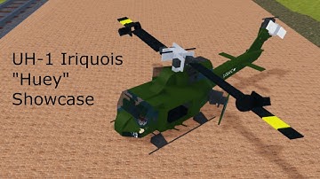 UH-1 Iriquois "Huey" Showcase | Roblox Plane Crazy