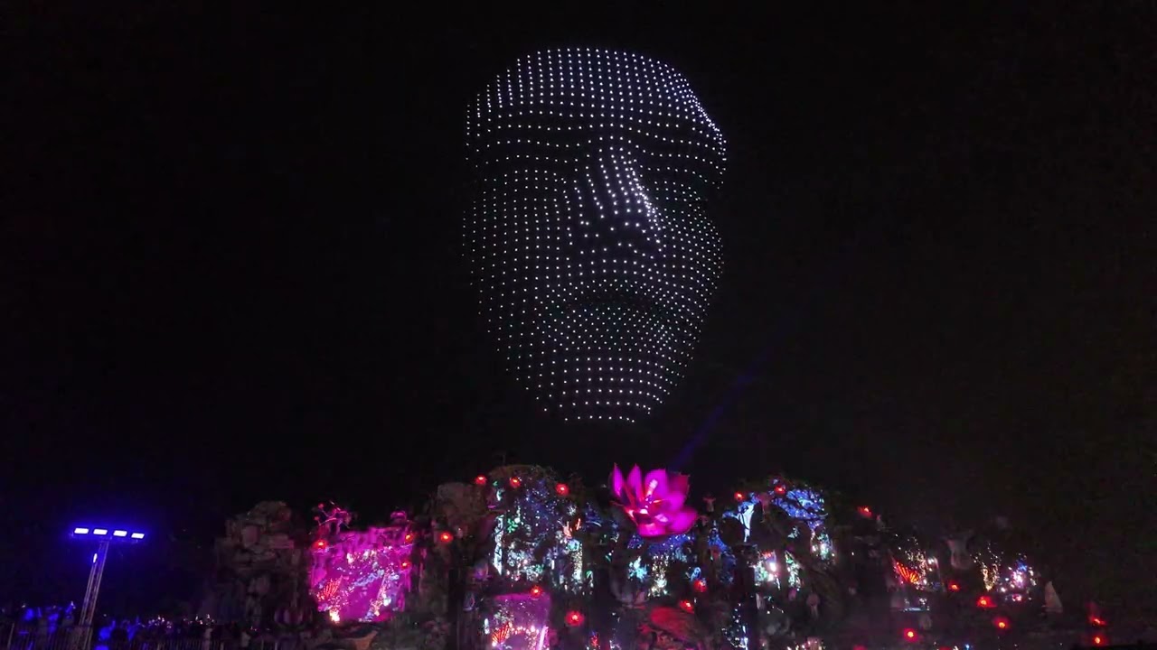 DRONE SHOW | Opening / Rave The World / BYOB  - Tomorrowland Brasil 2025 - ALOK